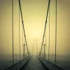 Misty Bridge Diamond Painting