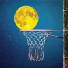 Moon Basketball Diamond Painting