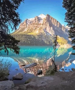 Morning Lake Canada Diamond Painting