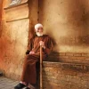 Moroccan Old Man Illustration Diamond Painting