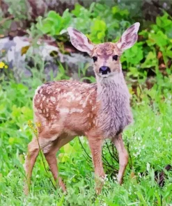 Mule Deer Diamond Painting