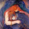 Munch The Vampire Diamond Painting