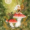 Mushroom Fairy Diamond Painting