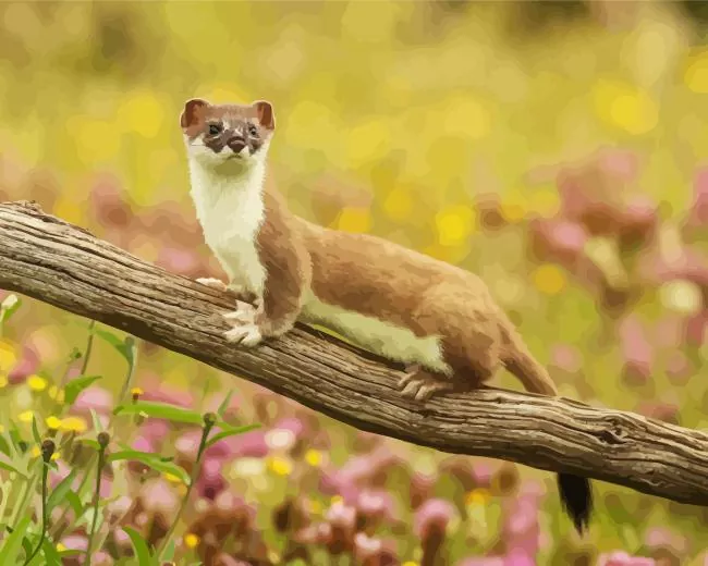 mustelinae animal Diamond Paintings Mustelinae Animal Diamond Painting