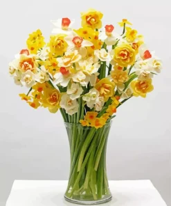 Narcissus Bouquet Diamond Painting