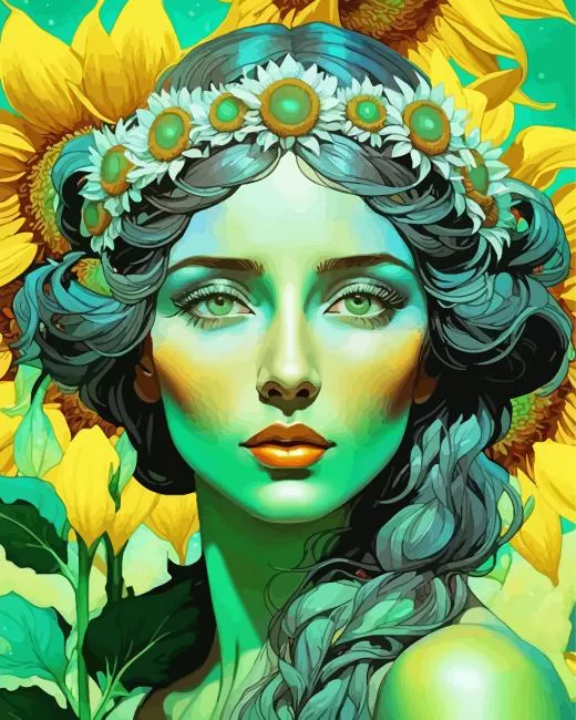 nature girl Diamond Paintings Nature Girl Diamond Painting