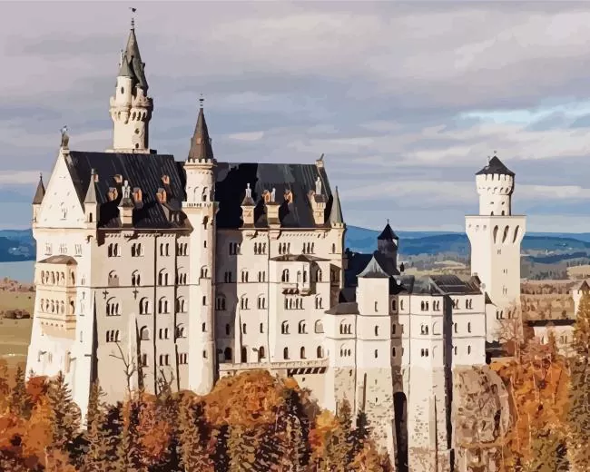 neuschwanstein castle Diamond Paintings Neuschwanstein Castle Diamond Painting