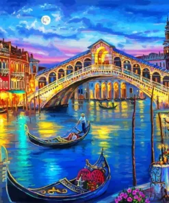 Night In Venice Diamond Painting
