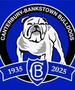 NRL Bulldogs Logo Diamond Painting