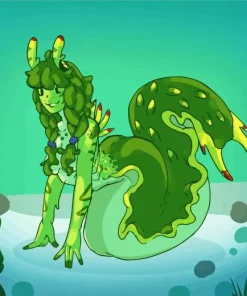 Nudibranch Mermaid Diamond Painting