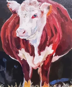 Obese Cow Diamond Painting