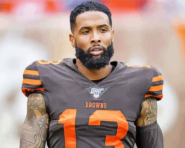 odell beckham jr Diamond Paints Odell Beckham Jr Diamond Painting