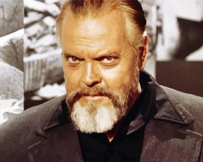 orson welles Diamond By Numbers Orson Welles Actor Diamond Painting