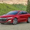 Red Chevrolet Malibu Diamond Painting