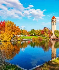 Riverfront Park Spokane Diamond Painting