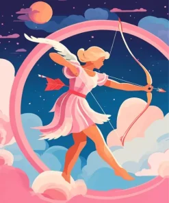 Sagittarius Girl Diamond Painting