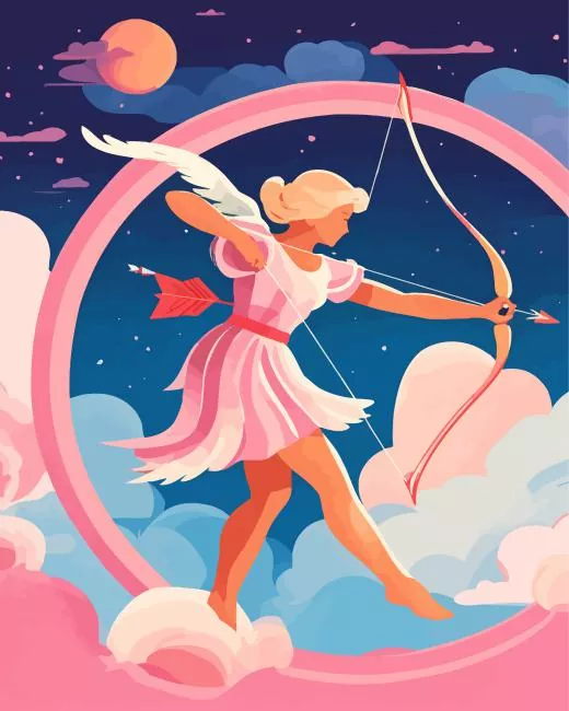 sagittarius girl Diamond Paintings Sagittarius Girl Diamond Painting