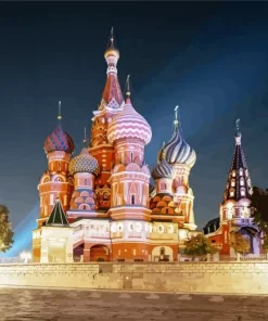 Saint Basils Cathedral Diamond Painting