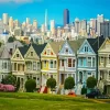 San Francisco Houses Diamond Painting