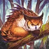 Wild Owlbear Diamond Painting